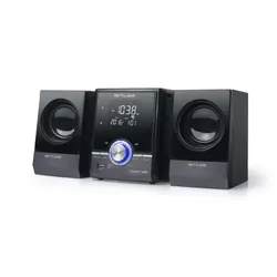 Muse M-38 BT Système micro audio domestique 10 W Noir