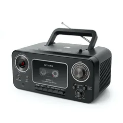 Muse M-182 RDC Analogique FM, MW Noir