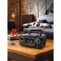 Muse M-182 RDC Analogique FM, MW Noir - Vue supplémentaire 4