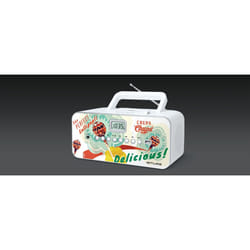 Muse M-28CC Système stéréo portable Numérique 3 W FM, MW Multicolore, Blanc Lecture de MP3