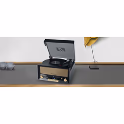 Muse MT-110B platine Tourne-disque à entraînement direct Noir, Marron - Vue supplémentaire 3