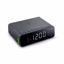 Muse M-175 WI, Horloge, FM, PLL, 87,5 - 108 MHz, LED, 2,29 cm (0.9"), Noir