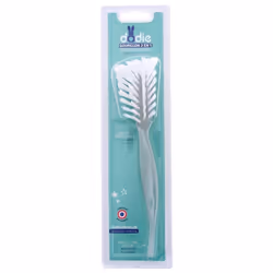 DodieGoupillon Biberon 2 en 1Tête triangulaire extra large Coloris et motif selon disponibilités Goupillon biberon 2 en 1-Têt ...