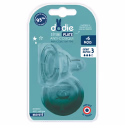 Dodie Sensation+ Tétine Plate Débit 3 +6 Mois