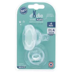 Dodie Sensation+ Tétine Plate Débit 4 +6 Mois