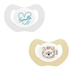 Dodie Sucette Physiologique Silicone 0-2 Mois N°P49 - Modèle : Koala