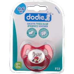 Dodie Sucette Physiologique Silicone 0-6 Mois N°P33 - Modèle : Panda