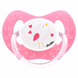 DODIESucette Physiologique en siliconeAvec anneau6 mois et plusColoris et motifs selon disponibilitéLes sucettes Dodie sont d ...