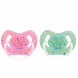 DODIESucette PhysiologiqueSilicone.Avec anneau.18 mois et plusColoris et motifs selon disponibilitéLes sucettes Dodie sont dé ...