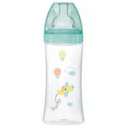Dodie Sensation+ Biberon Tétine Plate Débit 3 Air +6 Mois 330ml