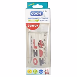 DODIESensation+ Biberon en verreDébit 2Londres0 à 6 mois270ml Biberon Sensation+ 0 à 6 moisDébit 2 Idéal pour les bébés âgés ...