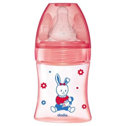 Dodie Biberon Initiation+ 150 ml Débit 1 0-6 Mois - Couleur: Rose