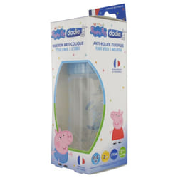 Dodie Peppa Pig Biberon Initiation+ 270 ml Débit 2 0-6 Mois