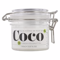 Innovatouch Huile Vierge de Noix de Coco 150 ml est une huile vierge de noix de coco pressée à froid à partir de la noix de c ...