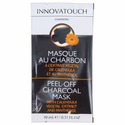 Innovatouch Masque au Charbon 10 ml est un masque qui nettoie les peaux à tendance acnéique. Enrichi en panthénol, calendula ...