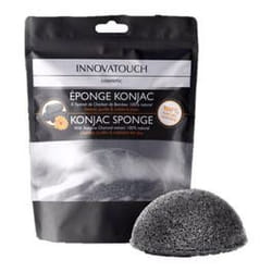 Innovatouch Éponge Konjac À l'Extrait de Charbon de Bambou