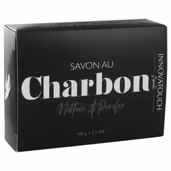 Innovatouch Savon au Charbon 100 g est un savon purifiant au charbon végétal idéal pour les peaux mixtes. Enrichi en charbon ...