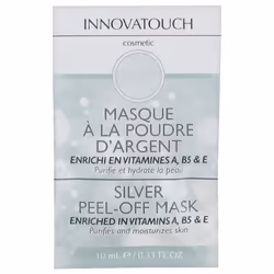 Innovatouch Masque à la Poudre d'Argent 10 ml est un masque qui purifie la peau et hydrate la peau.