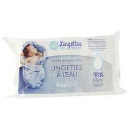Lingettes A L'eau X60 Baby Tradiphar Tradiphar