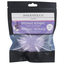 Innovatouch Éponge Konjac Enrichie en Extrait de Lavande