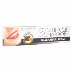 Innovatouch Dentifrice au Charbon Blancheur Active Sans Sulfates ni Fluor 75 ml est un dentifrice qui permet un nettoyage pro ...