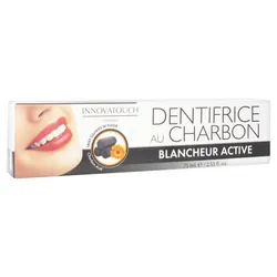 Innovatouch Dentifrice au Charbon Blancheur Active Sans Sulfates ni Fluor 75 ml