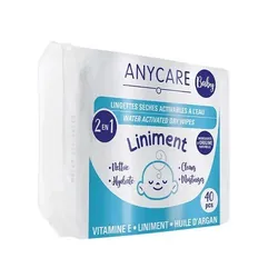 Anycare Lingettes Sèches Liniment
