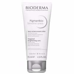 BIODERMAPigmentBio Sensitive AreasSoin éclaircissant cibléTaches brunesZones intimes externes et frottements75 ml Certaines zones du corps peuvent être plus pigmentées que d'autres