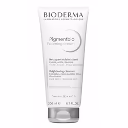 Bioderma Pigmentbio Nettoyant Éclaircissant Taches Brunes 200 ml est une crème moussante nettoyante éclaicissante qui favorise la disparition des taches brunes et prévient leur réapparition.