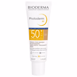 BIODERMAPhotoderm MGel crème clarifiant Anti-récidiveSPF50+Très Haute ProtectionTeinte DoréeTaches Type Masque De Grossesse40 ...
