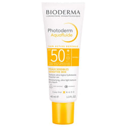 Aquafluide Texture ultra-légère hydratante SPF50+ 40ml Photoderm Peaux sensibles Bioderma