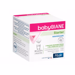 Babybiane Starter est un complément alimentaire développé par le Laboratoire Pileje qui convient aux enfants dès la naissance ...