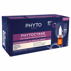Phyto Phytocyane Traitement Antichute Progressive Femme 12 x 5 ml
