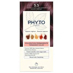 Phyto Couleur Coloration Permanente - Coloration : 5.5 Châtain Clair Acajou
