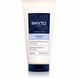 Phyto Douceur Après-Shampoing 175 ml est un après-shampoing au lait d'avoine qui démêle et adoucit les cheveux de toute la fa ...