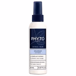 Phyto Douceur Lait Démêlant Express 150 ml est un soin capillaire sans rinçage au lait d'avoine. Il discipline et apporte de  ...