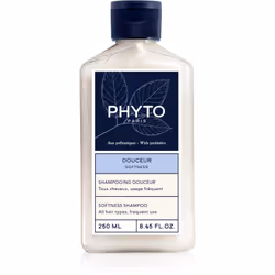 Phyto Douceur Shampoing 250 ml est un shampoing qui nettoie en douceur les cheveux de toute la famille (à partir de 3 ans) et ...
