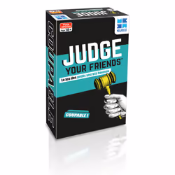 MEGABLEU Judge your friends Jeu de cartes Fête