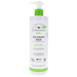 Alphanova Bébé Gel Lavant Doux Bio 400 ml
