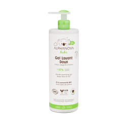 Alphanova Bébé Gel Lavant Doux Corps, Visage et Cheveux 400ml