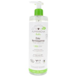 Alphanova Bébé Eau Nettoyante Bio 400 ml