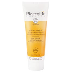 Placentor Végétal Crème Solaire Visage et Zones Sensibles SPF50 40 ml
