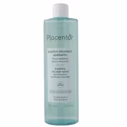 Placentor Végétal Solution Micellaire Apaisante Pour Peaux Sensibles 400 ml est une solution qui élimine en douceur les impur ...