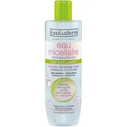 EVOLUDERM EAU MICELLAIRE DEMAQUILLANTE PEAUX MIXTES À GRASSES 500 ML