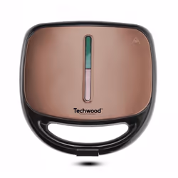 Techwood TGCI-811 moule à gauffres 2 gauffre(s) 800 W Marron