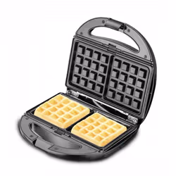 Techwood TGCI-811 moule à gauffres 2 gauffre(s) 800 W Marron - Vue supplémentaire 5
