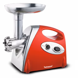 Hachoir à Viande  TECHWOOD - Puissance: 250W -Puissance Coupure: 500W -Interrupteur de sécurité-Interrupteur de Fonction-Id ...