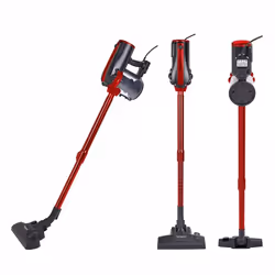 Techwood TAS-659 aspirateur de table Noir, Rouge Sans sac