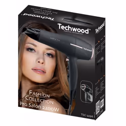 Techwood TSC-2296 sèche-cheveux 2200 W Noir - Vue supplémentaire 4