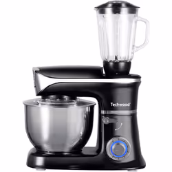 Robot Pétrin TECHWOOD TRP-6506B 1300W 6.5L - Noir